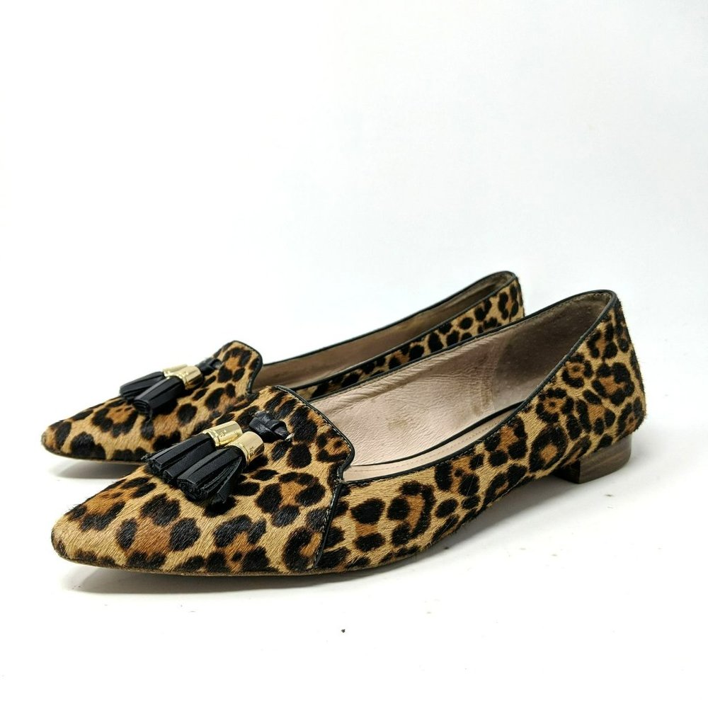 Louise et Cie Leopard Loafers